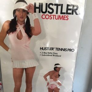 Brand New Woman’s Hustler Tennis Pro Costume  M/L
